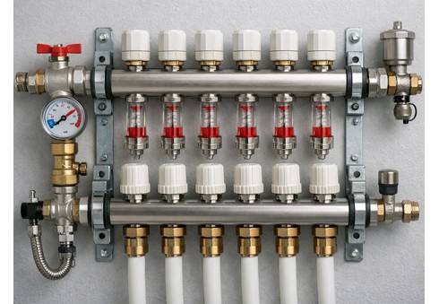 Budowa rozdzielacza podłogowego